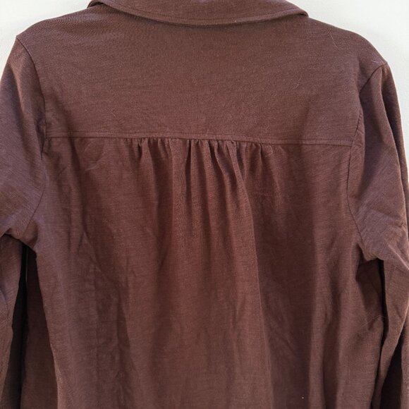 NWT Anthem the Label Long Sleeve Popover Slub Henley. Size Small - Picture 9 of 11